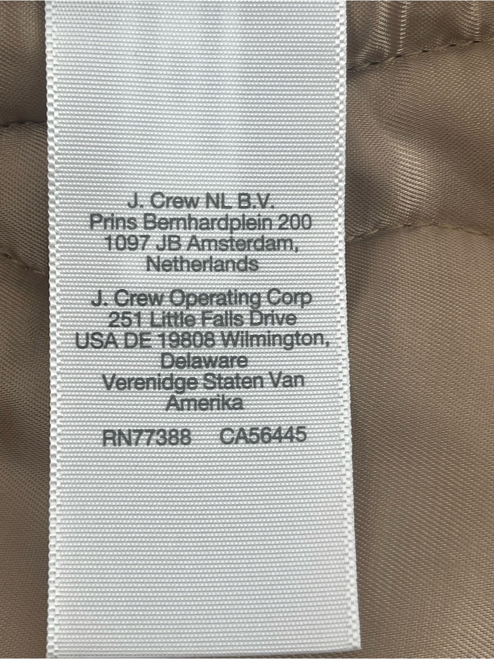 Madewell Quilted Bomber Jacket in Camel - Picture 15 of 15